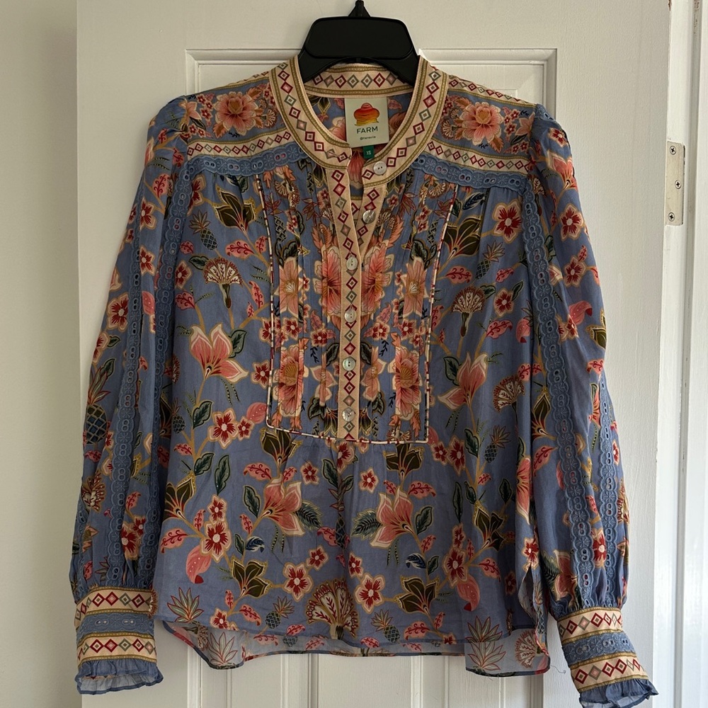 FARM Rio Multicolor Floral Blouse